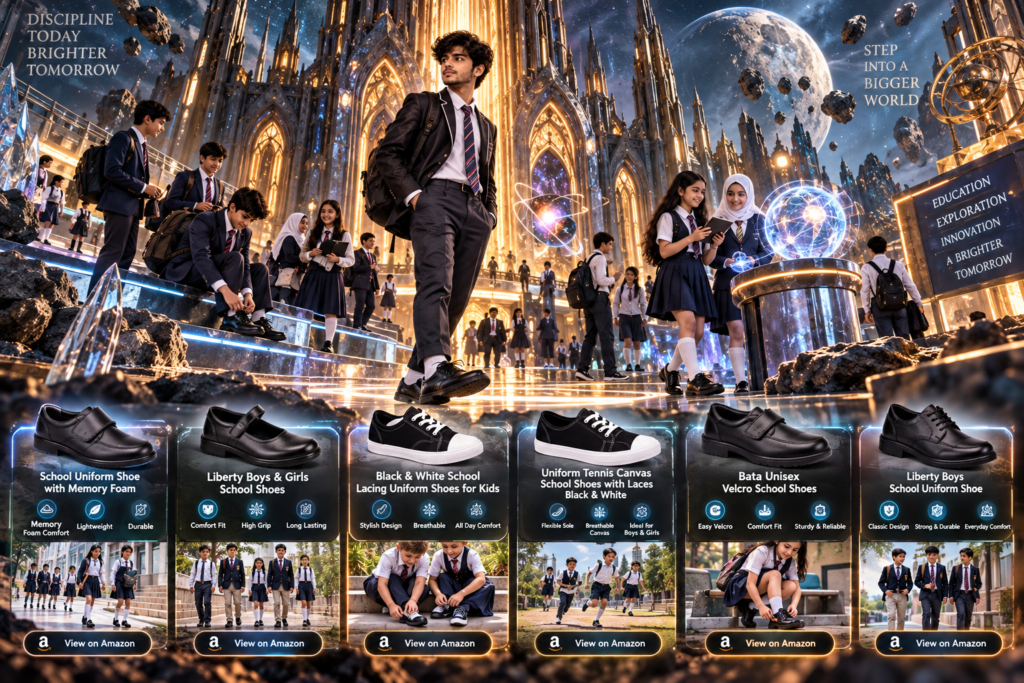 BLACK UNIFORM SHOES