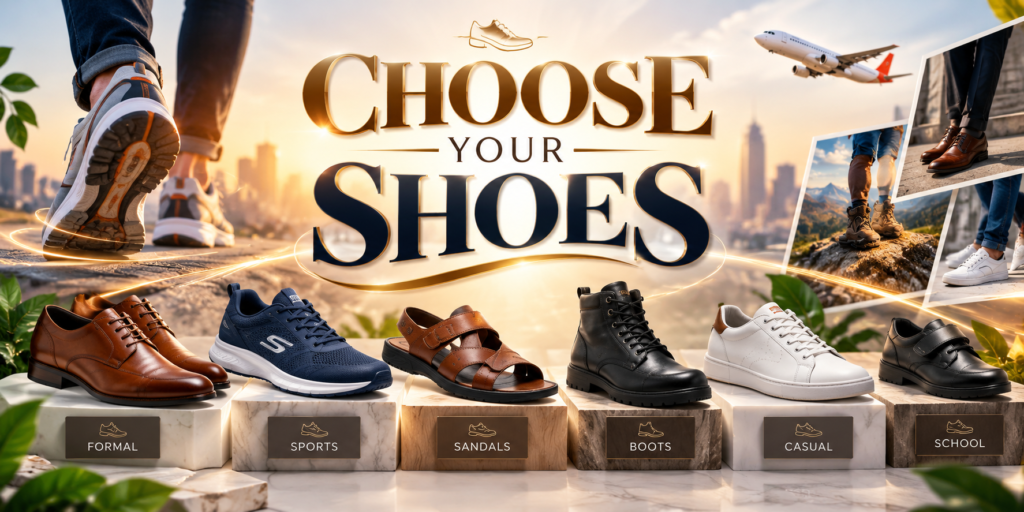 CHOOSE YOUR SHOES